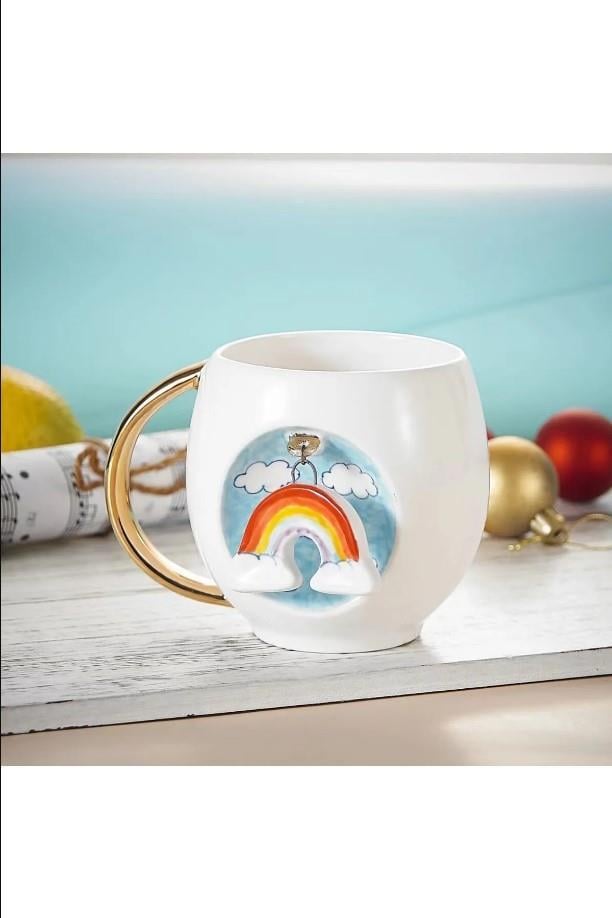 Royking Rainbow Porselen Kupa 400 ml CMT 006