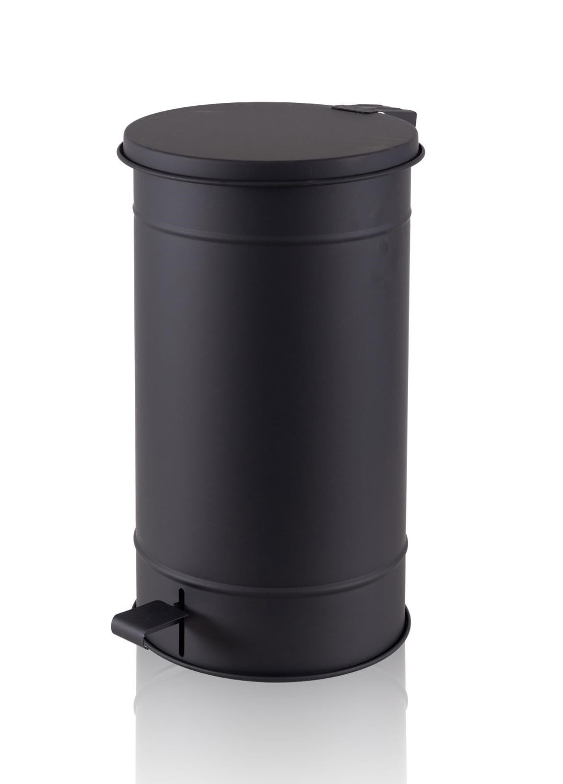 The Mia Çöp Kovası Siyah 24 Lt GLV0773