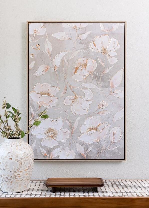 The Mia Floral Kanvas Tablo 70x100 cm TBL0073