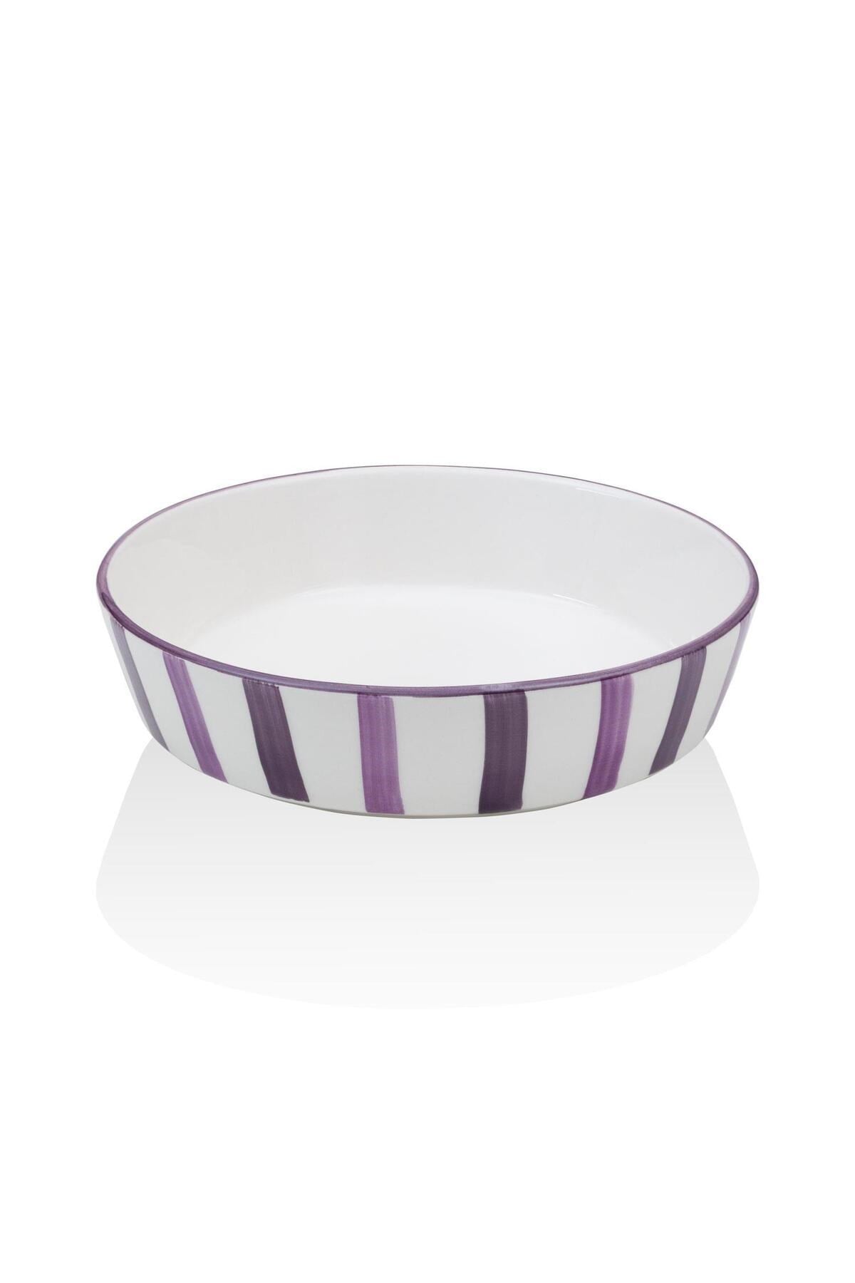 The Mia Joy Salata Kasesi Mor 23x6 cm JOY0020