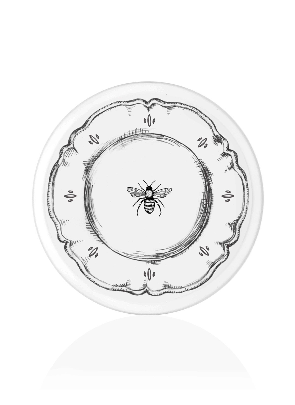 The Mia Liberte Servis Tabağı - 30cm LIB0004