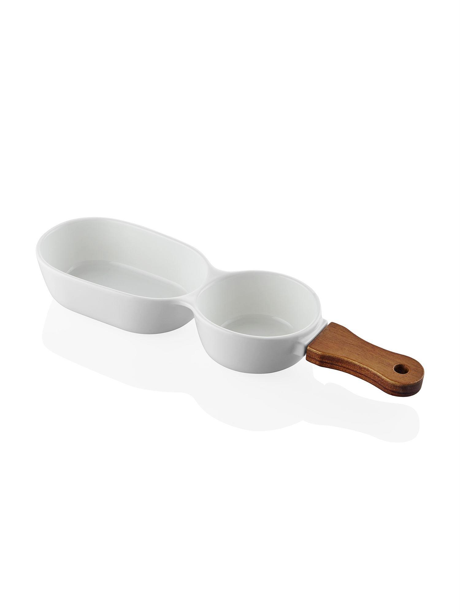 The Mia Woody Porselen Servis 35x10 cm WDY0006