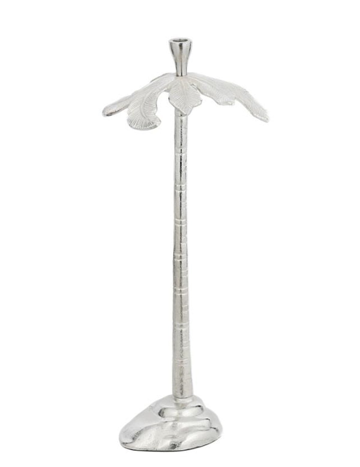 Vitale Palmiye Gümüş Mumluk Büyük 66X24X27CM AK.IU0008