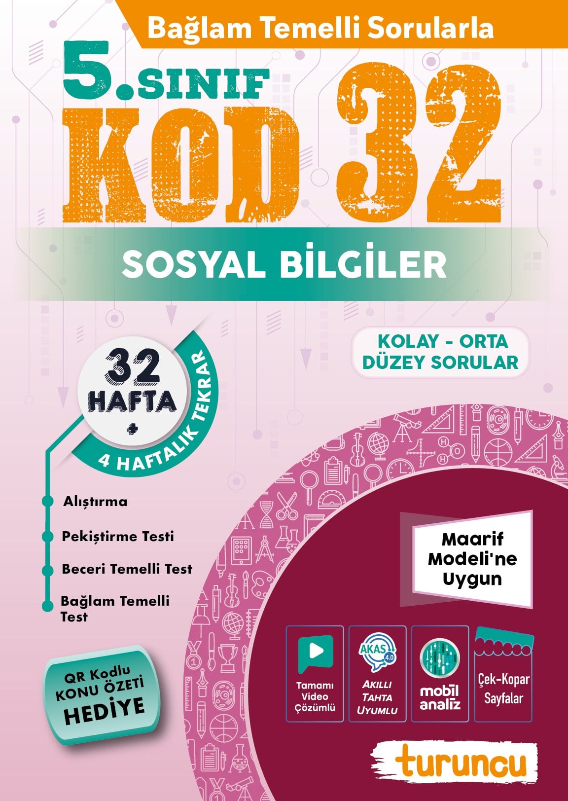 Turuncu5. Sınıf Sosyal Bilgiler Kod 32