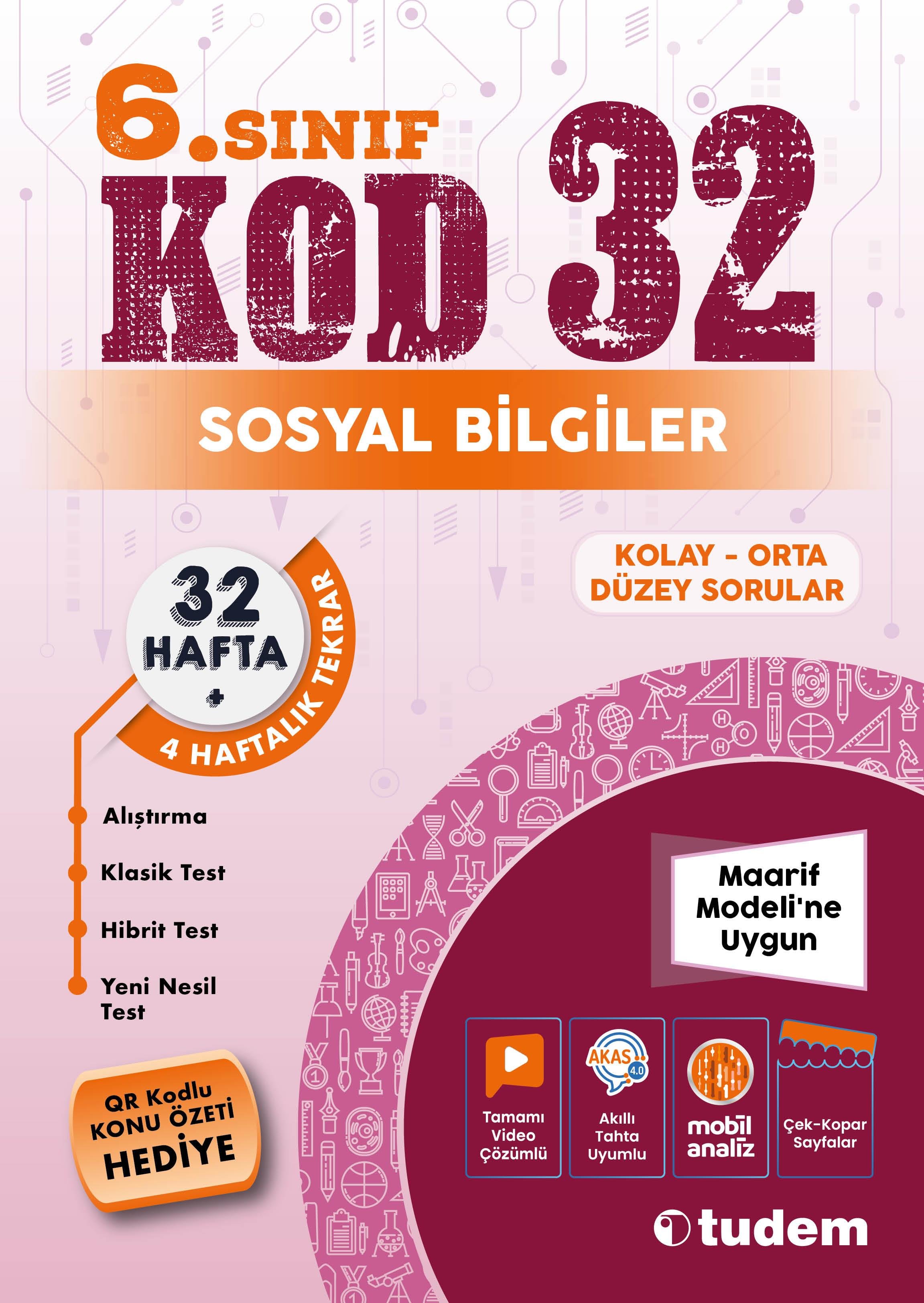 tudem egitim6. Sınıf Sosyal Bilgiler Kod 32