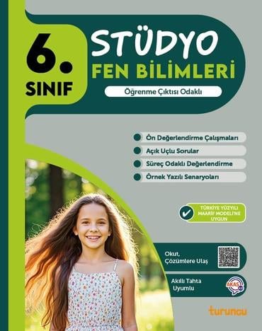 Turuncu6. Sınıf Stüdyo Fen Bilimleri