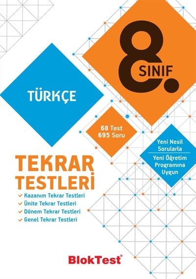 8.Sınıf Türkçe Tekrar Testleri