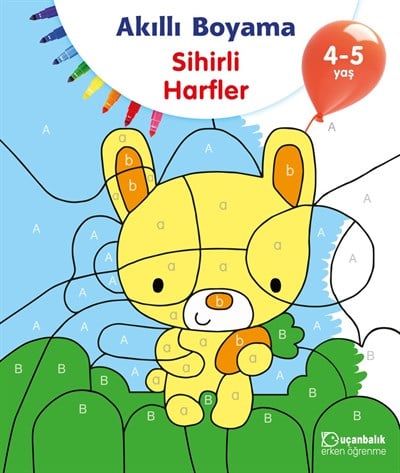 Akıllı Boyama Sihirli Harfler 4-5 Yaş