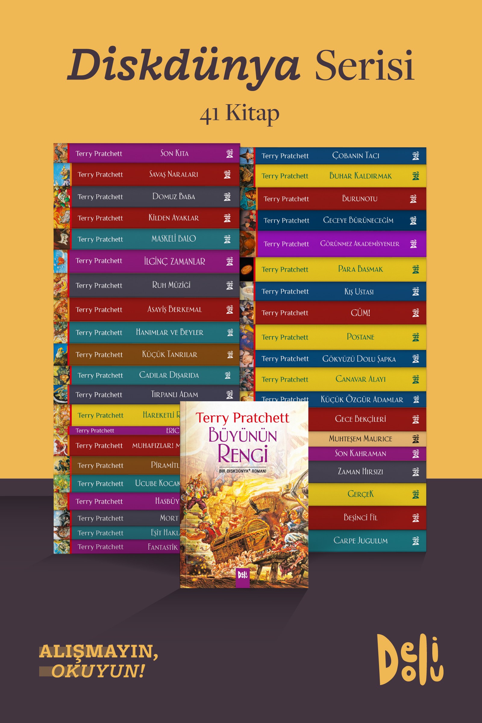Terry PratchettDiskdünya Set - 41 Kitap