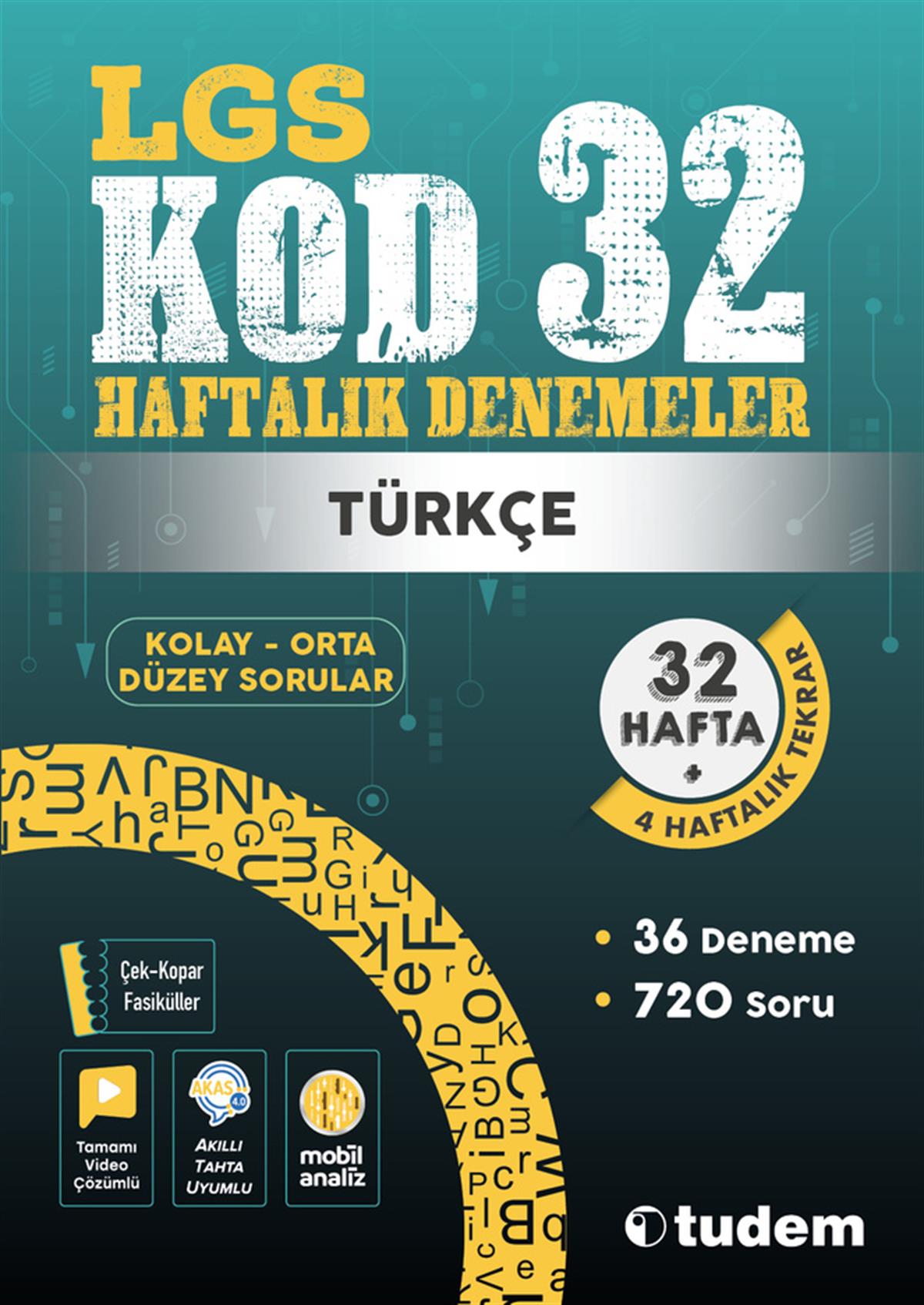 tudem egitimLGS Kod 32 Haftalık Denemeler Türkçe