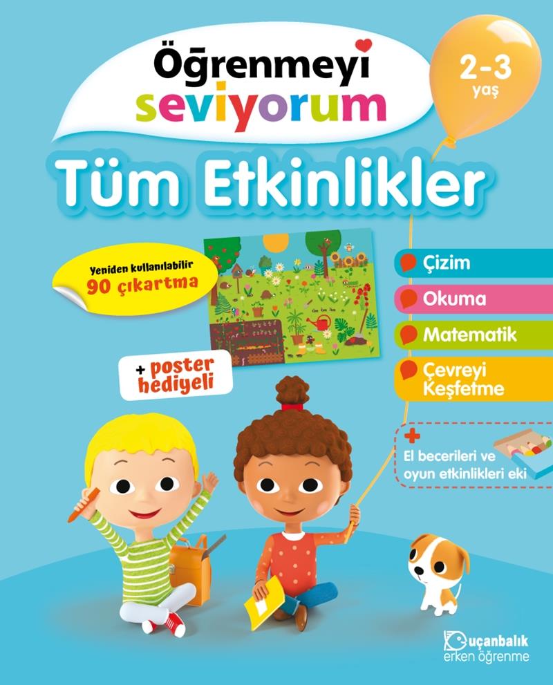 Eğitim YayınlarıÖğrenmeyi Seviyorum – Tüm Etkinlikler 2-3 Yaş