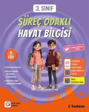 Eğitim Yayınları3. Sınıf Süreç Odaklı Hayat Bilgisi