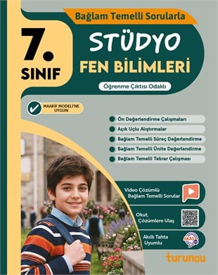 Turuncu7. Sınıf Stüdyo Fen Bilimleri