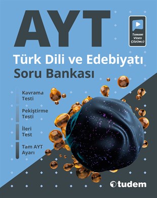 tudem egitimAYT Türk Dili ve Edebiyatı Soru Bankası