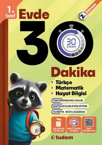 Eğitim Yayınları1. Sınıf Evde 30 Dakika
