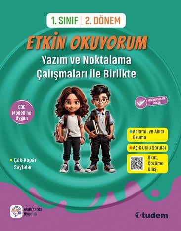 tudem egitim1. Sınıf 2. Dönem Etkin Okuyorum