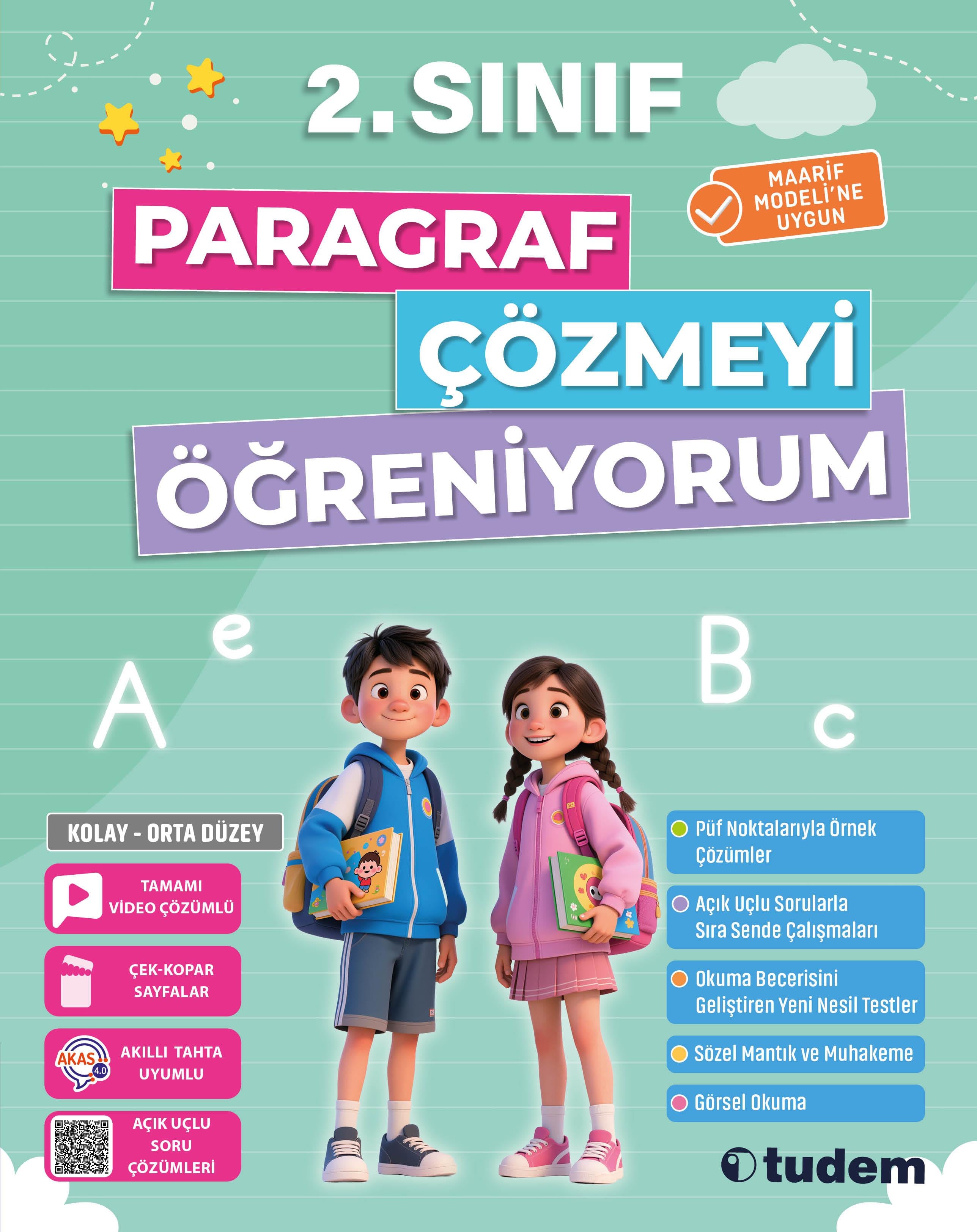 tudem egitim2. Sınıf Paragraf Çözmeyi Öğreniyorum