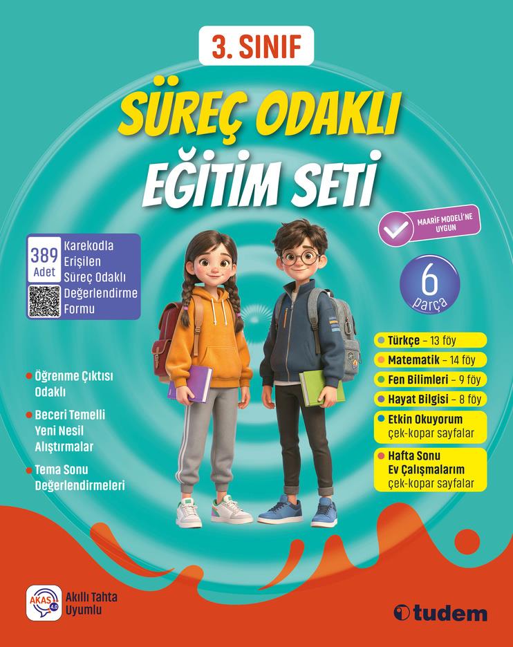 Eğitim Yayınları3. Sınıf Süreç Odaklı Eğitim Seti ( 6 Parça)