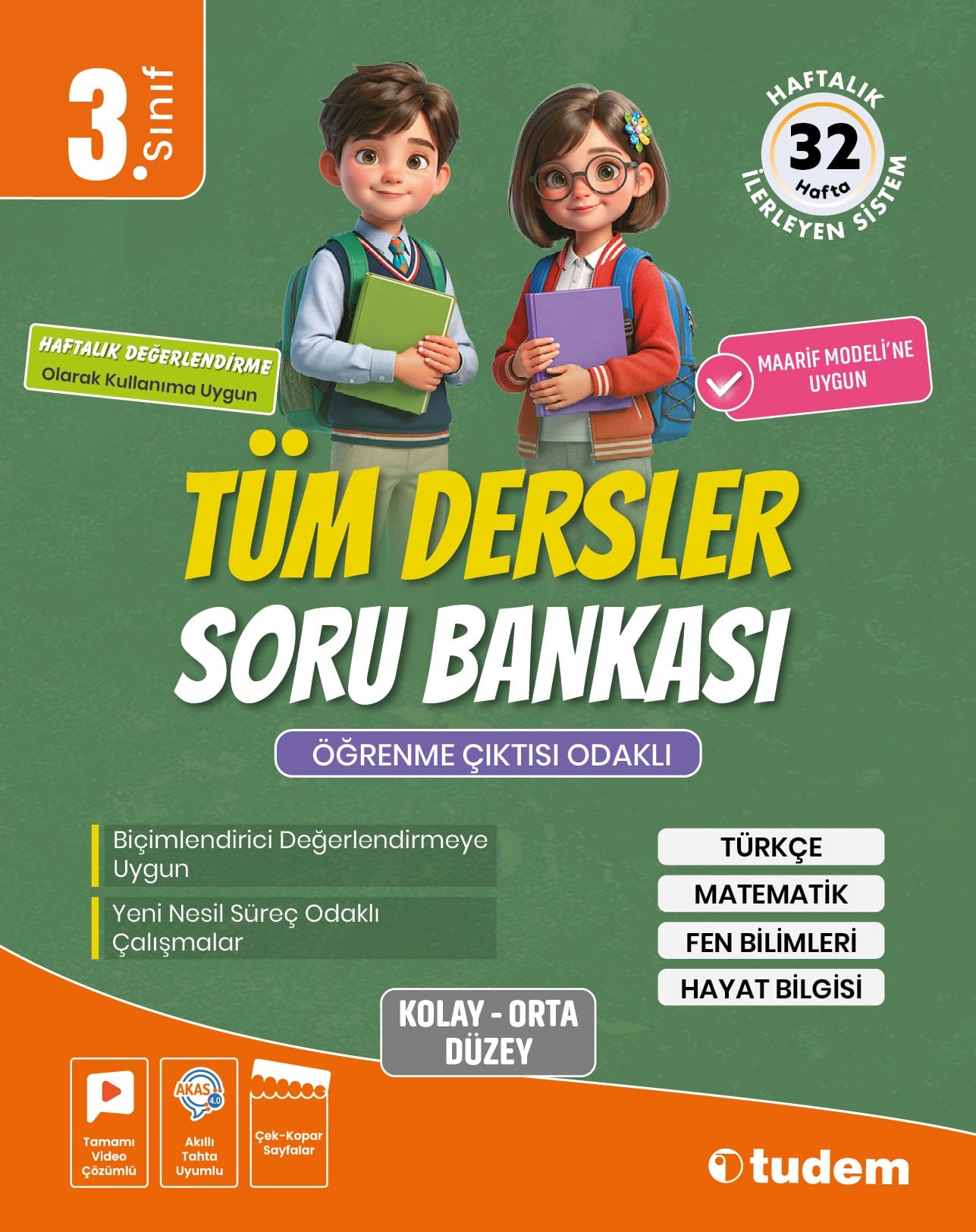 tudem egitim3. Sınıf Tüm Dersler Soru Bankası