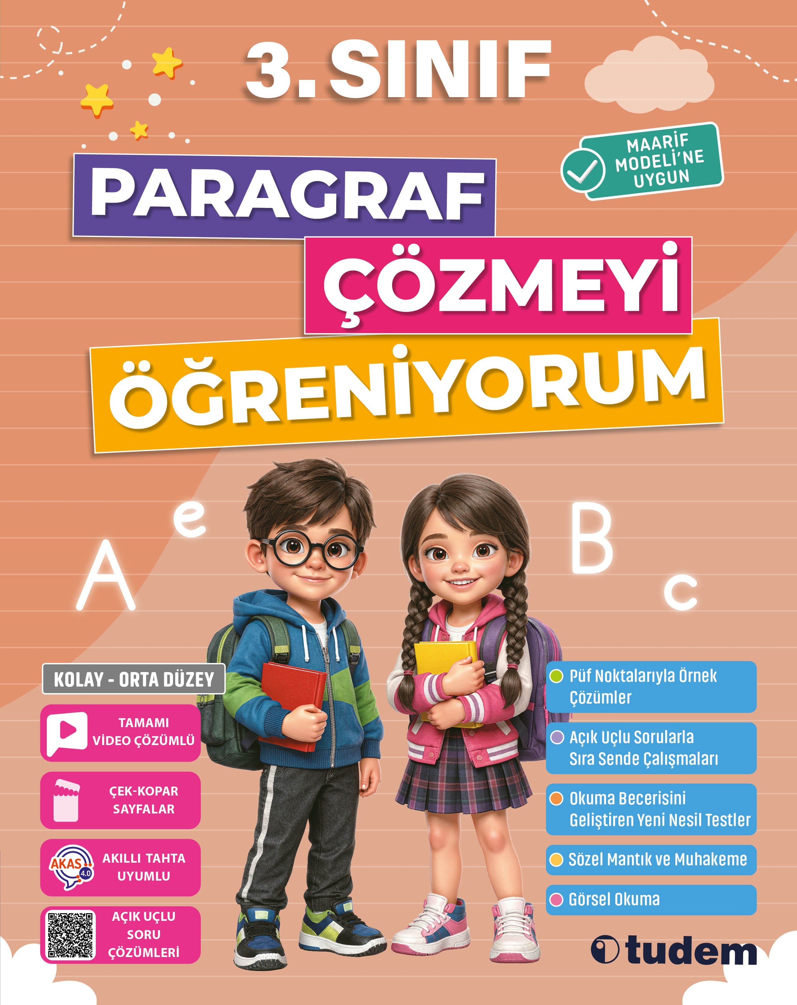 tudem egitim3. Sınıf Paragraf Çözmeyi Öğreniyorum