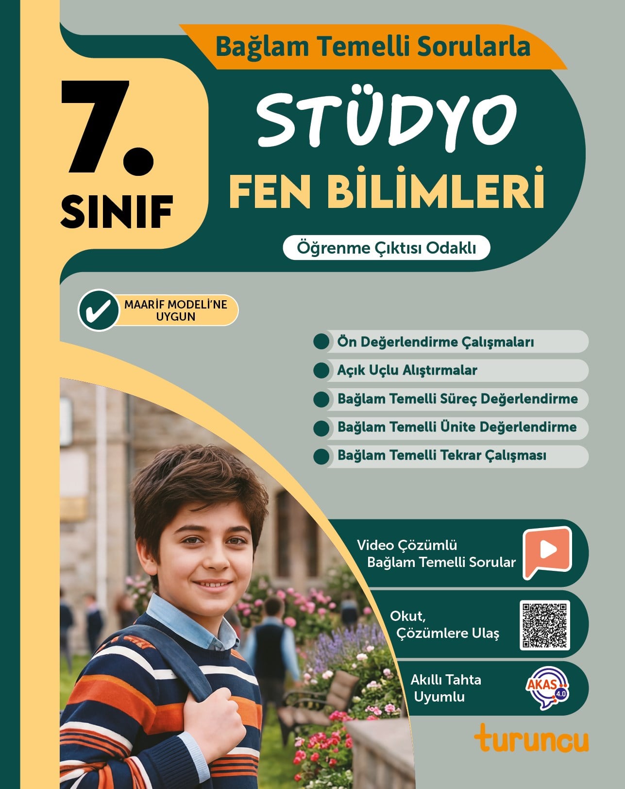 Turuncu7. Sınıf Stüdyo Fen Bilimleri