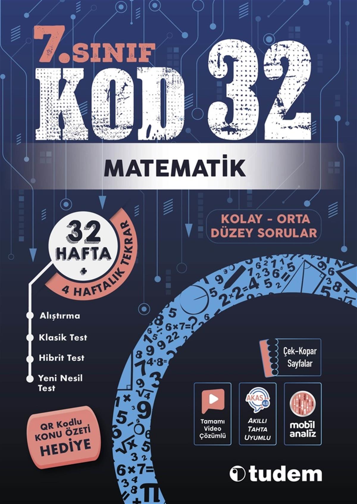tudem egitim7. Sınıf Matematik Kod 32