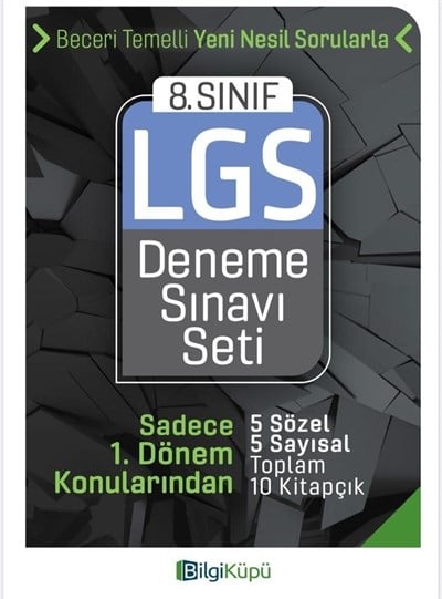 8.Sınıf 1.Dönem LGS Deneme Sınavı Seti