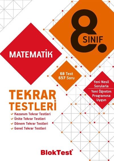 8.Sınıf Matematik  Tekrar Testleri