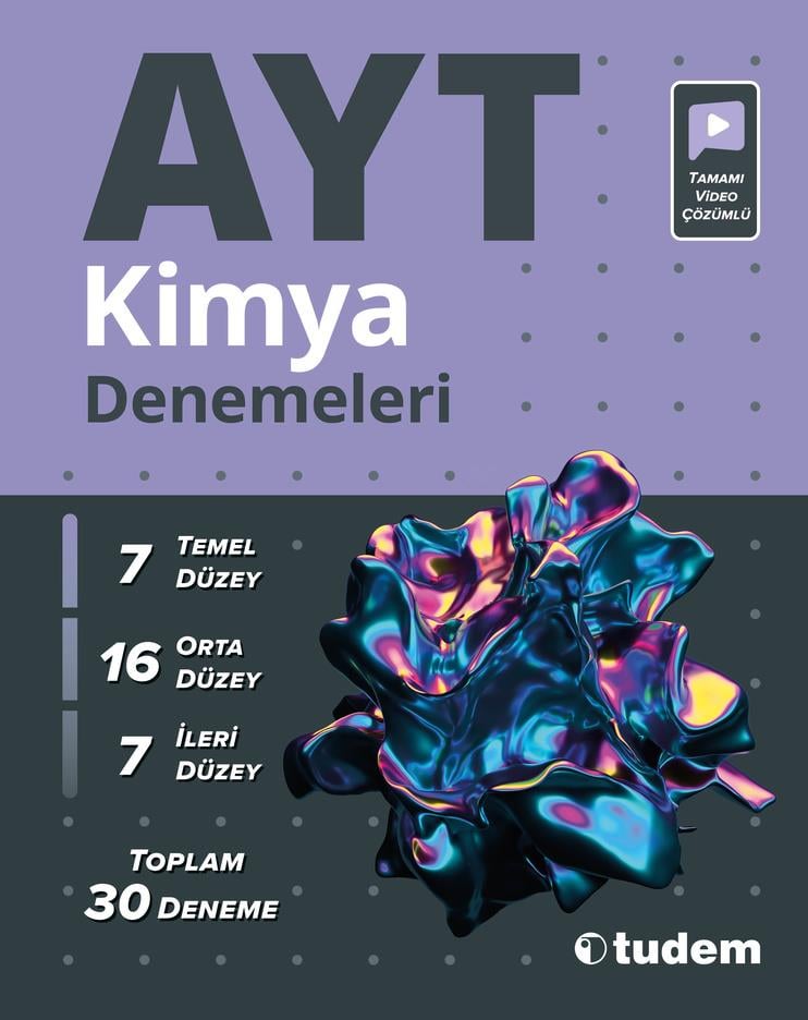 tudem egitimAYT Kimya Denemeleri