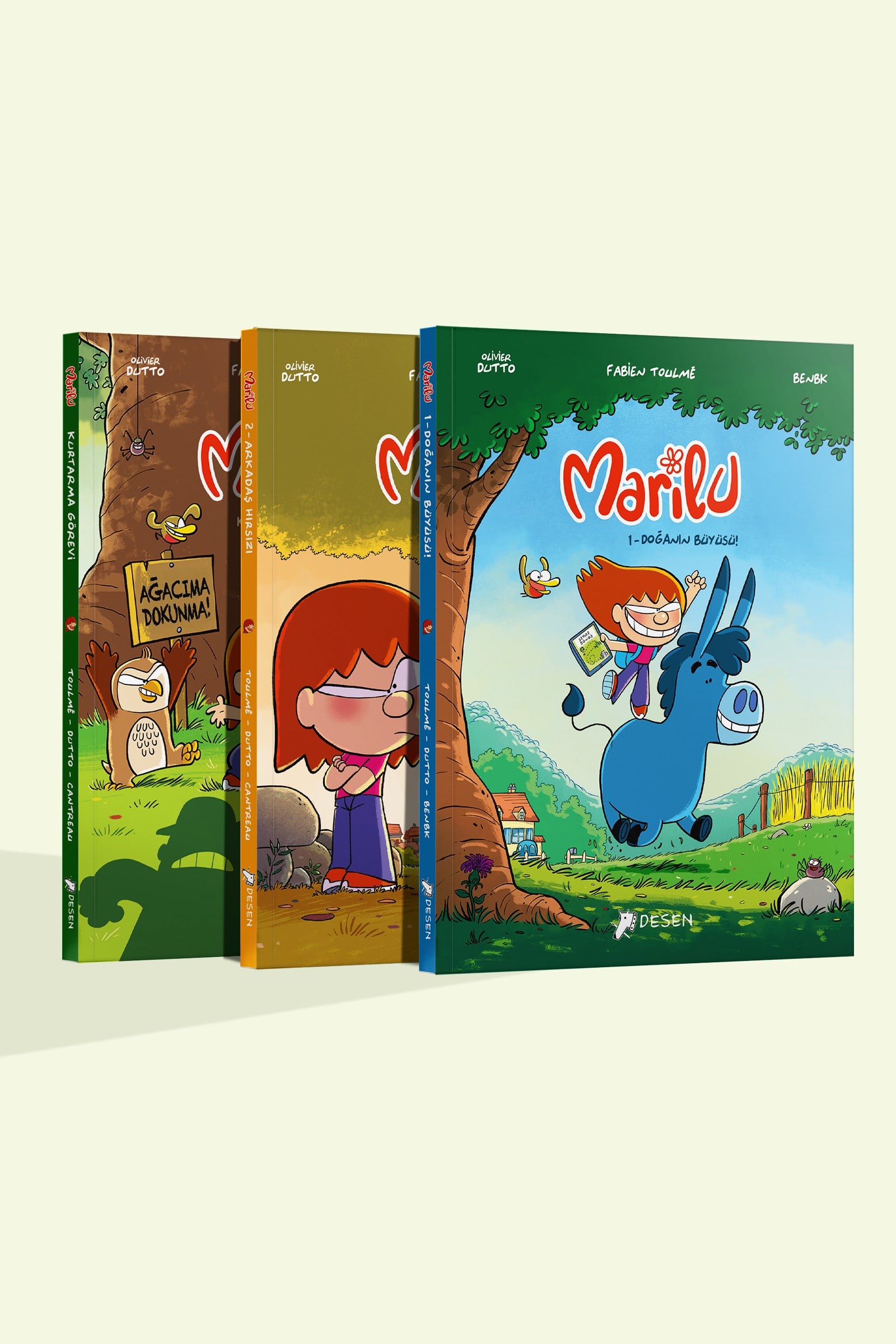 Fabien ToulméMarilu - Set | 3 Kitap | Çizgi Roman