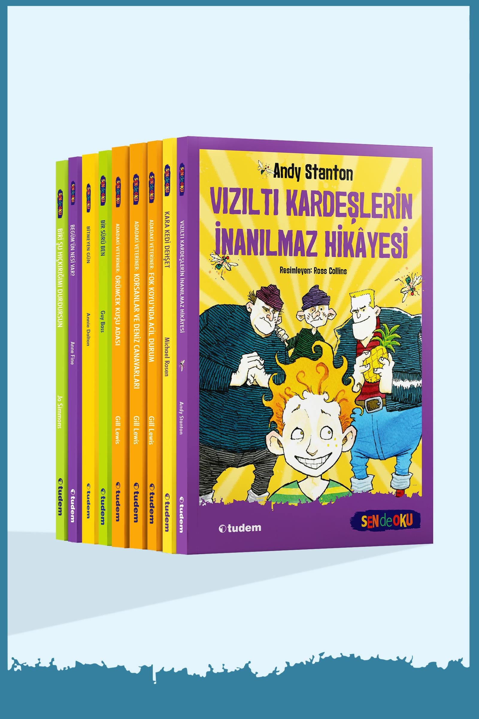 tudemSen de Oku: 4. Seviye Okuma Seti (8-12 Yaş)