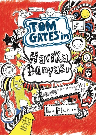 Tom Gates - 01 Tom Gates'in Harika Dünyası (Sert Kapak)