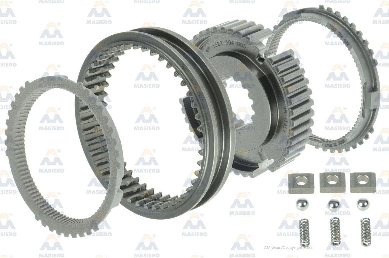 (IVECO-8869032--2996928) (ZF TRANSMISSIONS 1332.298.003) -- SYNCHRONIZER KIT 3RD/4TH - EURORICAMBI