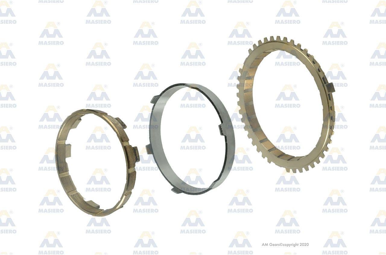 (8-97241-306-1)(8-97241-309-1)(8-97241-312-1)Senkromeç Kit - Synchronizer Rings Kit - ISUZU - MASIERO