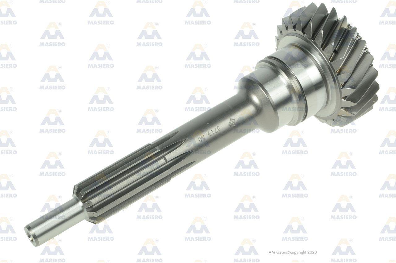 8872725 - (2840.6) IVECO Daily (Prizdirek) INPUT SHAFT 23 T. - Euroricambi