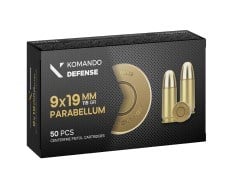9X19 MM KOMANDO DEFENCE (FMJ 115GRN) LUGER FİŞEK