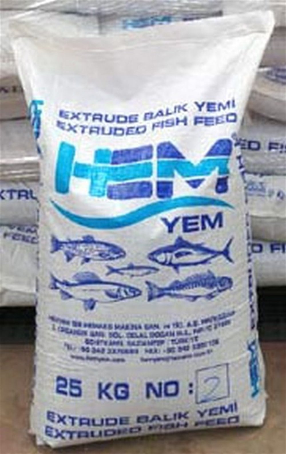 Alabalık yemi 4mm 25 kg