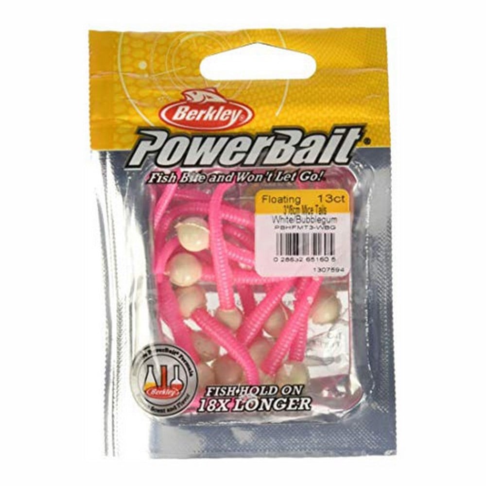 Berkley Floating Mice Tails white/Bubblegum
