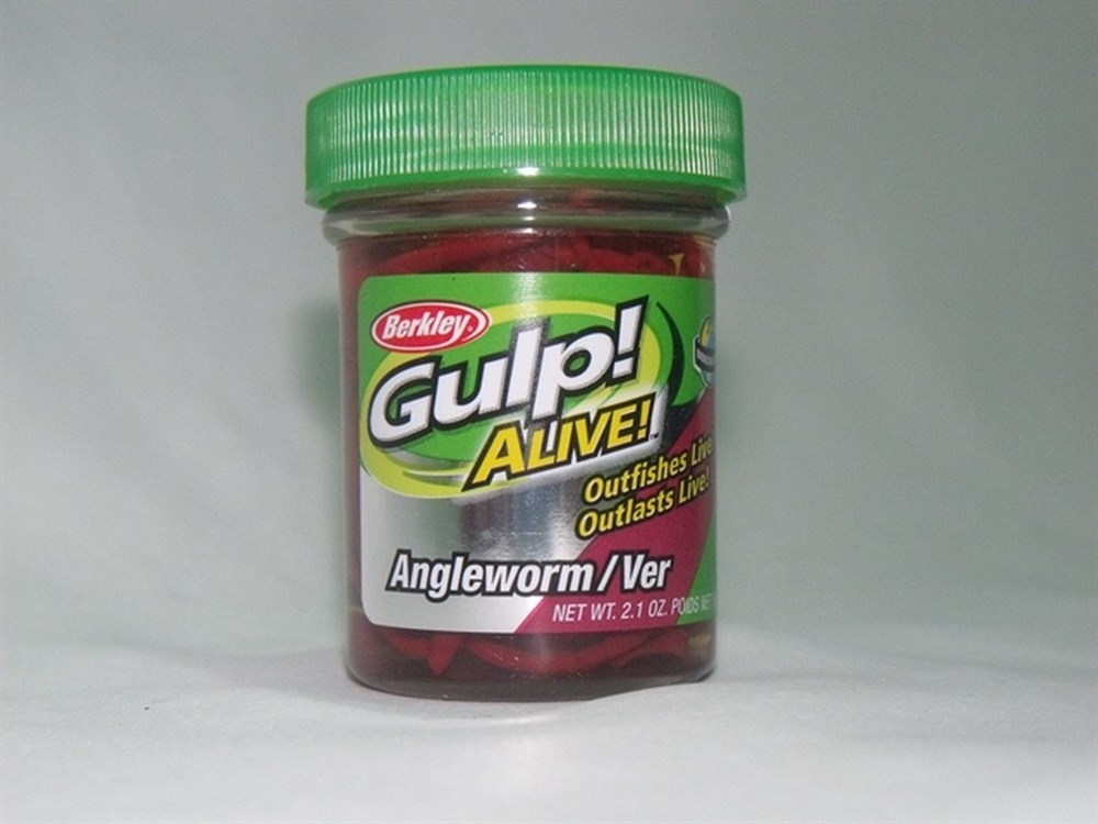 Berkley Gulp Alive AngleWorm Red