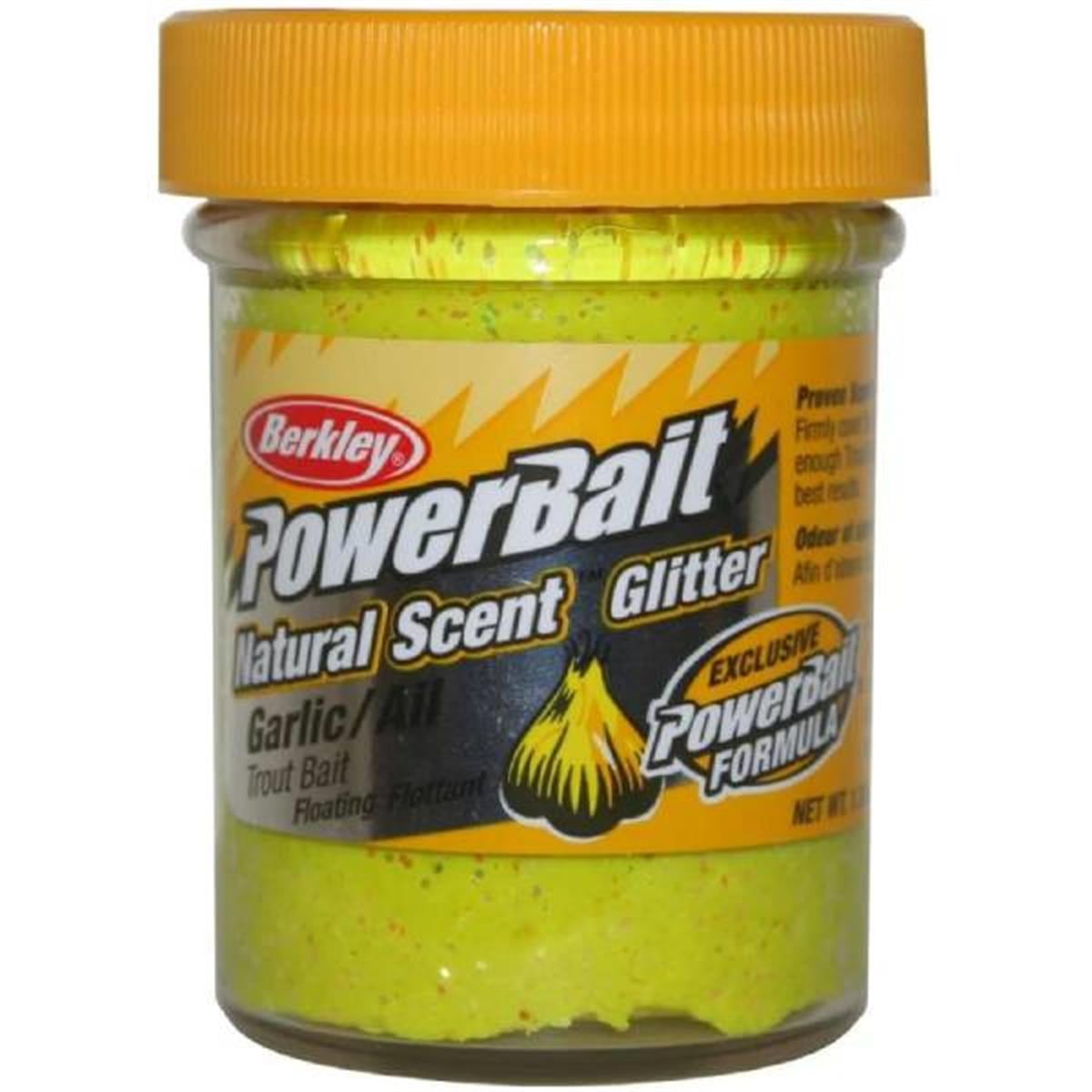 Berkley Power Bait Natural Scent gltr Sunshine Yellowgarlic