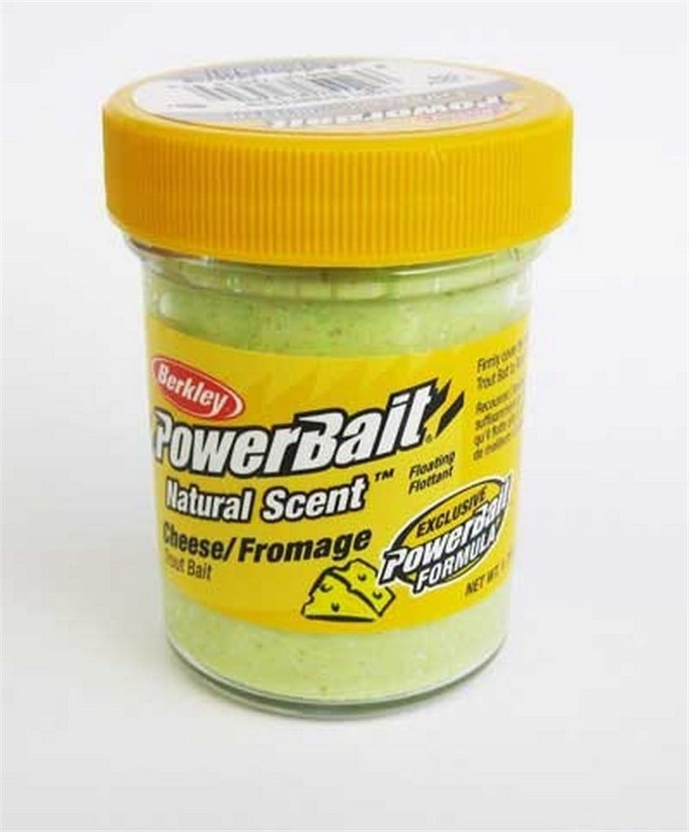 Berkley Power Bait Natural Scent Light green cheese