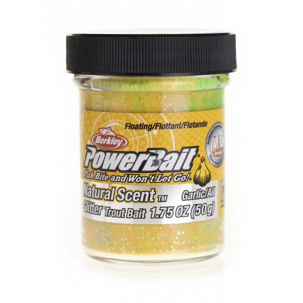 Berkley Power Bait Natural Scent Rainbow garlic