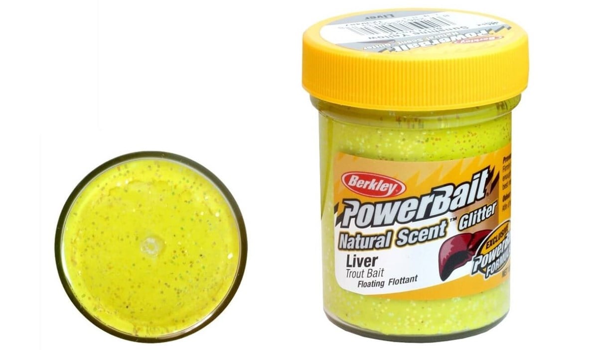Berkley Power Bait Natural Scent Sunshine Yellow Liver