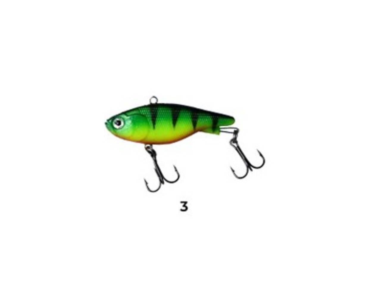 Captain 3556 Baby Soft Wibration 6cm Levrek Silikonu Suni Balık No:3