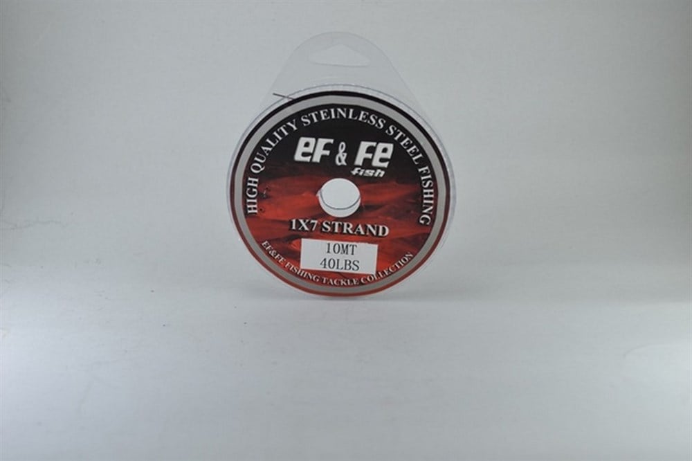 Ef&Fe 10 mt 1x7 çelik tel