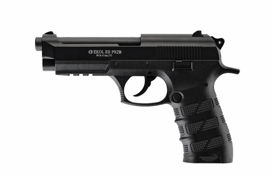EKOL S P92B Polimer Siyah Blowback'li Havalı Tabanca