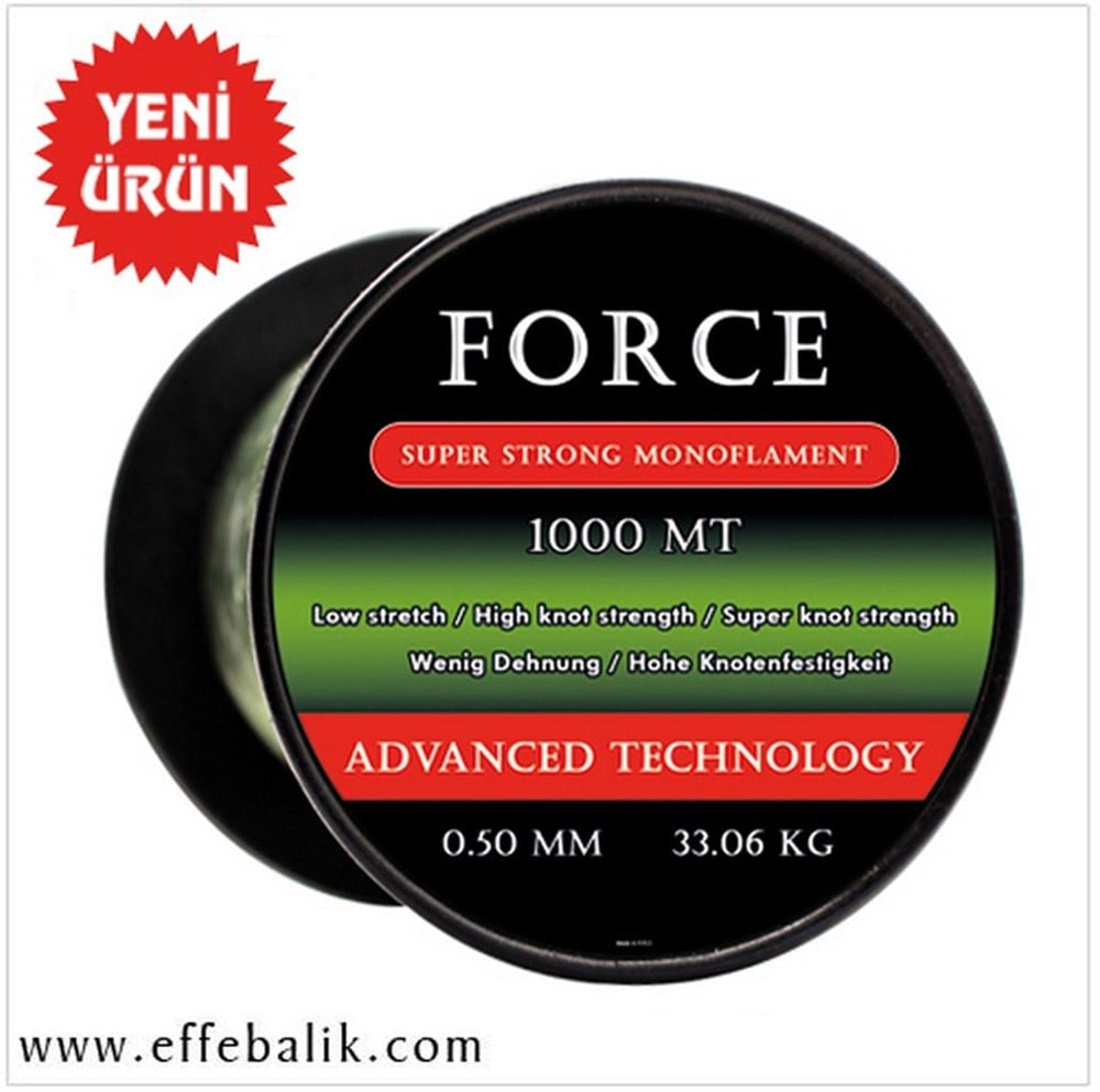 Force 1000 mt Makara Misina Yeşil