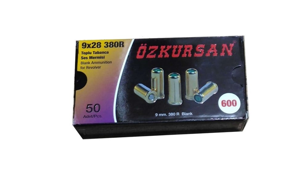 Özkursan 9x28  380R Toplu Mermisi