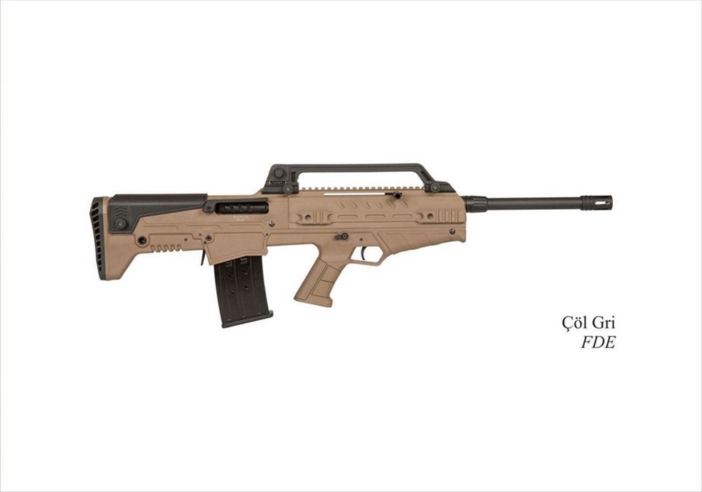 Ranger 20 kalibre bullpup şarjörlü av tüfeği Çöl Gri