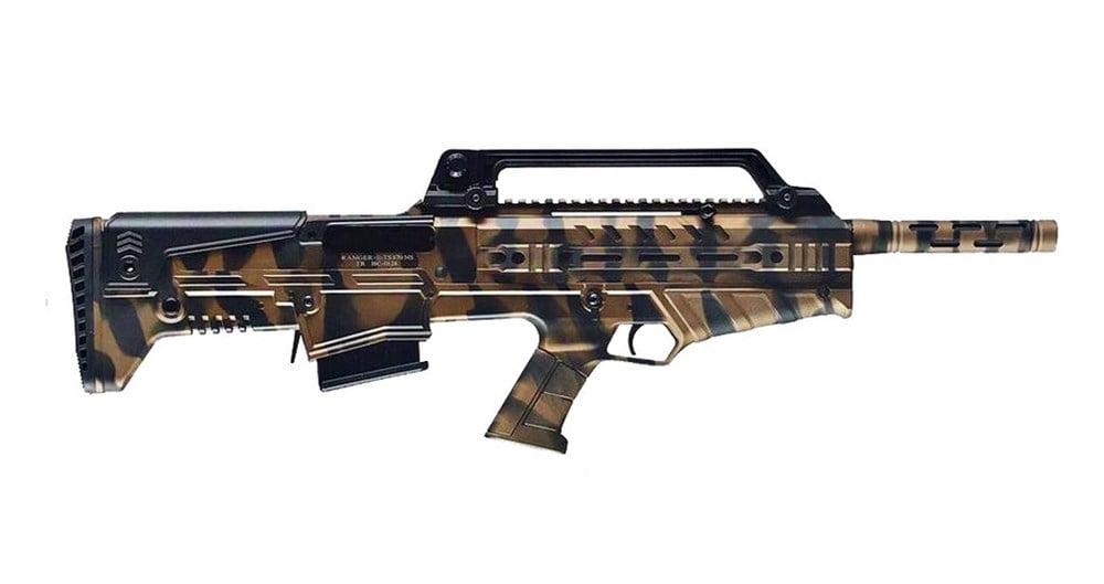 Ranger 20 kalibre bullpup şarjörlü av tüfeği siyah-bronz